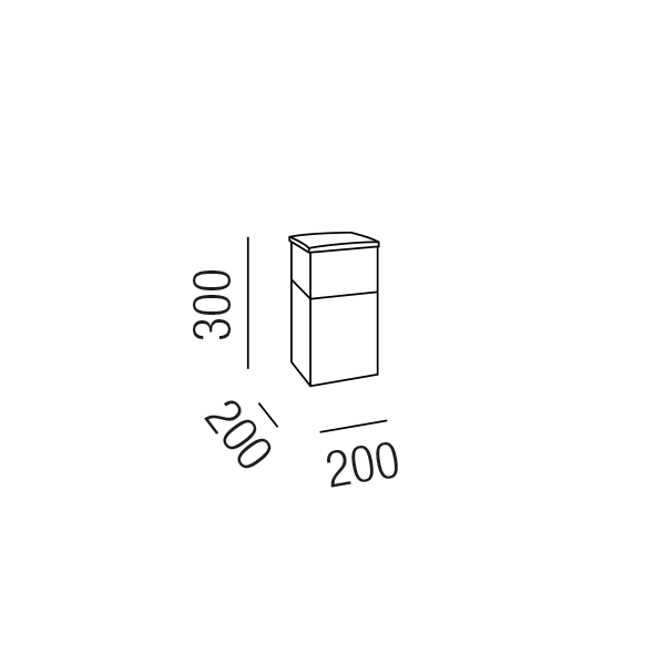 CUBIC OUT 85040/20-A